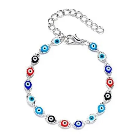 Pulseira de Olhos Gregos Coloridos